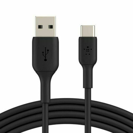 USB A to USB-C Cable Belkin CAB001BT2MBK Black 2 m