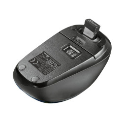 Wireless Mouse Trust Yvi Blue Black Multicolour