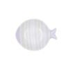 Bowl Quid Kaleido Bicoloured Ceramic Fish 15 x 13 x 4 cm (4 Units)