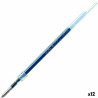 Refill for ballpoint pen Uni-Ball Jetstream Premier SXR-10 1 mm Blue (12 Units)