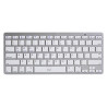 Bluetooth Keyboard Ewent EW3161 White Silver QWERTY