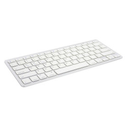 Bluetooth Keyboard Ewent EW3161 White Silver QWERTY