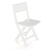 Folding Chair IPAE Progarden Birki bir80cbi White 44 x 41 x 78 cm