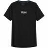 Men’s Short Sleeve T-Shirt 4F Run Black