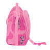 School Case with Accessories Minnie Mouse Loving Pink 20 x 11 x 8.5 cm (32 Pieces)