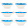 Bowl Quid Vita Blue Ceramic 6 Units (18 cm)