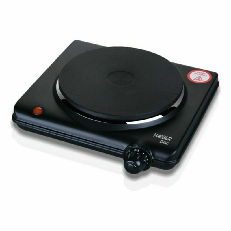 Electric Hot Plate Haeger HP-01B.012A 1500 W Black Multicolour