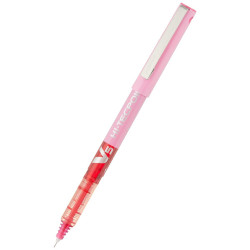 Liquid ink pen Pilot V-5 Hi-Tecpoint Pink 0,3 mm (12 Units)