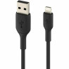 Lightning Cable Belkin CAA001BT1MBK Black 1 m