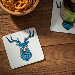 Customisable Coaster for Cutting Plotter Cricut Aluminium