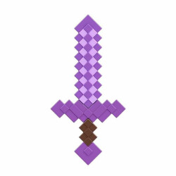 Toy Sword Minecraft Purple