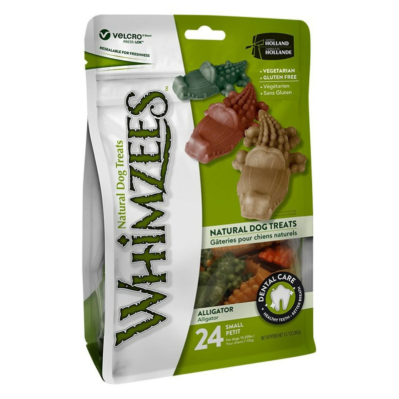 Dog Snack Whimzees Crocodile 24 Units