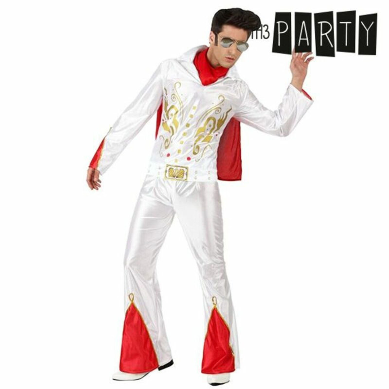 Costume for Adults Th3 Party White (4 Pieces)