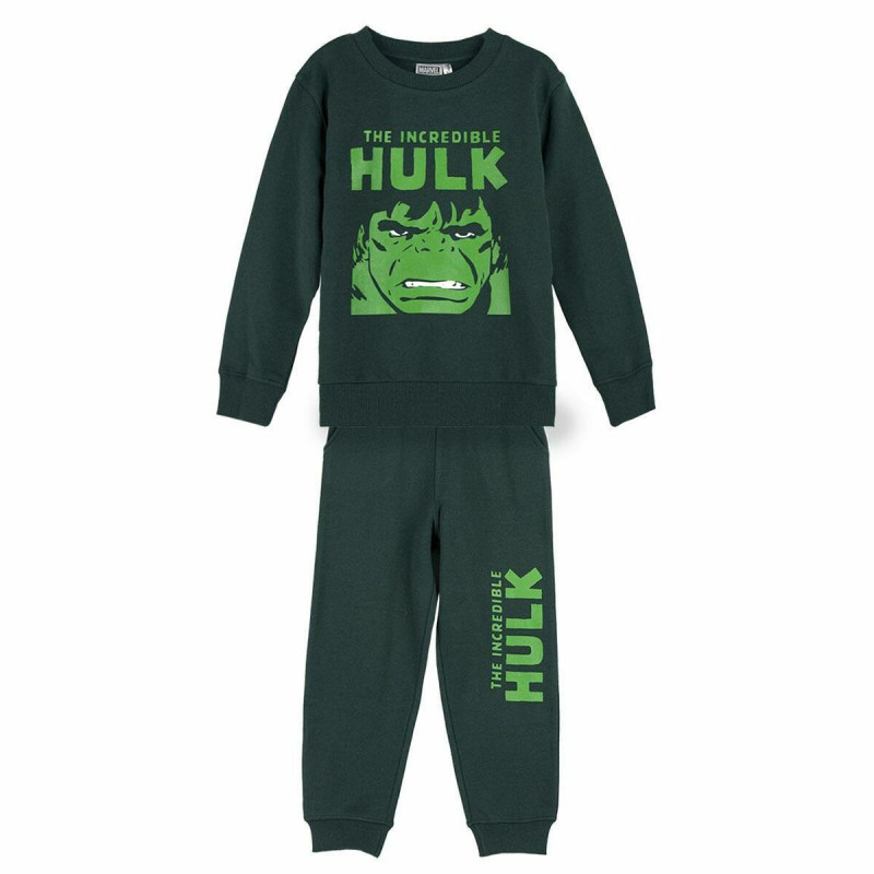 Children’s Tracksuit The Avengers Dark green