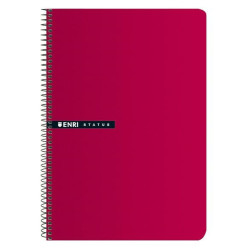 Notebook ENRI Red 21,5 x 15,5 cm (5 Units)