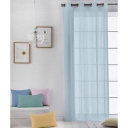 Curtain Naturals   Blue 140 x 260 cm