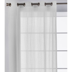 Curtain Naturals   White 140 x 260 cm