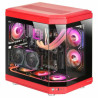 ATX Semi-tower Box Mars Gaming Red