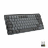 Keyboard Logitech MX Mini French Dark grey AZERTY AZERTY