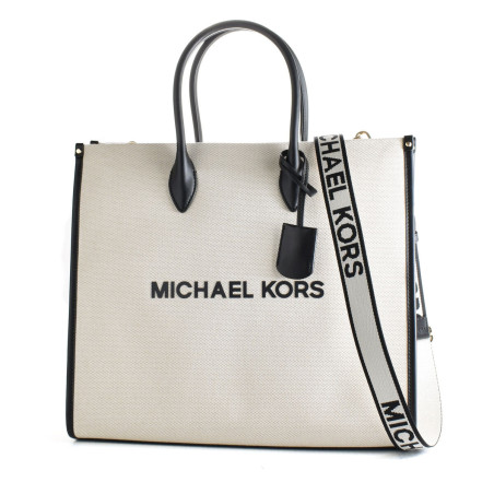 Women's Handbag Michael Kors 35S2G7ZT3C-BLACK White 39 x 35 x 17 cm