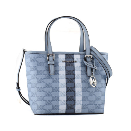 Women's Handbag Michael Kors 35F3STVT0I-PALE-BLUE Blue 22 x 18 x 10 cm