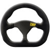 Racing Steering Wheel OMP Formula Quadro Suede Black 25 x 23 cm