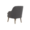 Armchair DKD Home Decor Dark grey Fir Plastic 61 x 46 x 75 cm