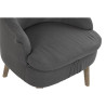 Armchair DKD Home Decor Dark grey Fir Plastic 61 x 46 x 75 cm