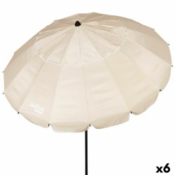 Sunshade Aktive Cream Aluminium 240 x 235 x 240 cm (6 Units)