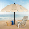 Sunshade Aktive Cream Aluminium 240 x 235 x 240 cm (6 Units)