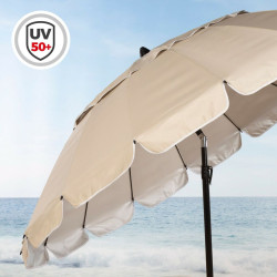 Sunshade Aktive Cream Aluminium 240 x 235 x 240 cm (6 Units)