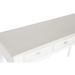 Console Home ESPRIT White Wood MDF Wood 120 x 40 x 78,5 cm