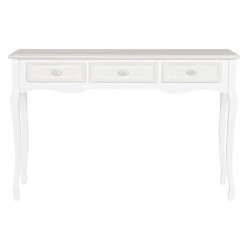 Console Home ESPRIT White Wood MDF Wood 120 x 40 x 78,5 cm