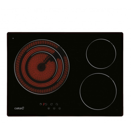 Glass-Ceramic Hob Cata TT 5003 60 cm 5700 W 2700 W