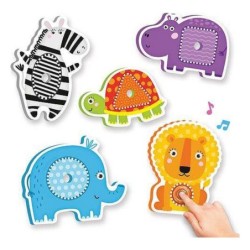 Child's Puzzle Reig Zoo Shapes animals Musical Farm