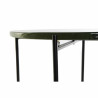 Side table DKD Home Decor Crystal Black Metal Modern (50 x 50 x 42 cm)