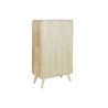 Chiffonier DKD Home Decor Natural Rubber wood MDF Wood 60 x 30 x 108 cm