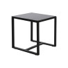 Table set with 2 chairs Home ESPRIT Black Steel 59 x 61,5 x 74 cm