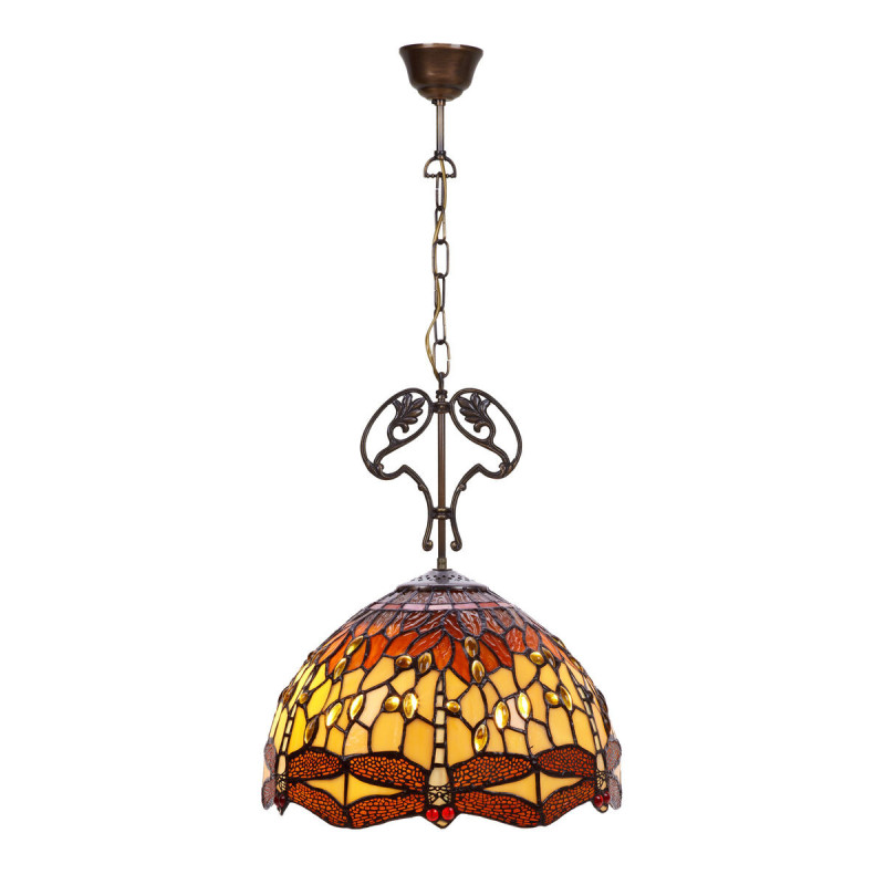 Ceiling Light Viro Amber Zinc 60 W 30 x 30 x 30 cm