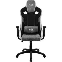 Gaming Chair Aerocool COUNT AeroSuede 180º Black Grey