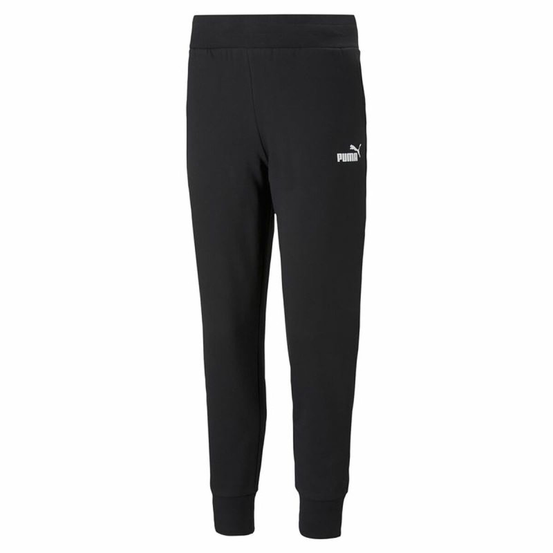 Long Sports Trousers Puma  Ess Sweat Fl Cl  Black Lady