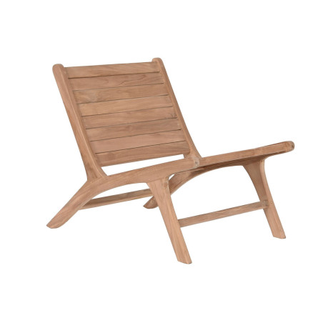 Garden chair DKD Home Decor Brown Teak 60 x 81 x 66 cm