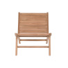 Garden chair DKD Home Decor Brown Teak 60 x 81 x 66 cm