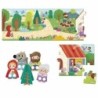 Child's Puzzle Diset XXL Little Red Riding Hood 30 Pieces