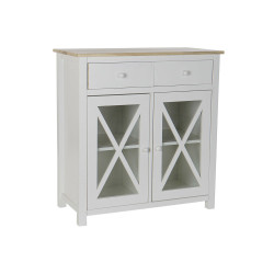 Chest of drawers DKD Home Decor S3022229 White Natural Crystal Poplar Cottage 80 x 40 x 85 cm