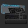 Bluetooth Keyboard with Support for Tablet Logitech G513 CARBON LIGHTSYNC RGB Mechanical Gaming Keyboard, GX Brown French AZERTY