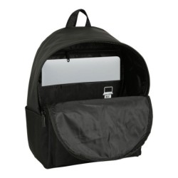 Laptop Backpack Capitán América 642177902 Black 31 x 40 x 16 cm