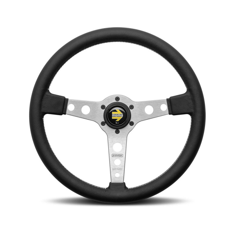 Racing Steering Wheel Momo PROTOTIPO Silver Ø 32 cm