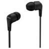 Headphones Philips TAE1105BK/00 Black Silicone