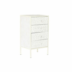 Chest of drawers DKD Home Decor Fir MDF White Arab (45 x 34 x 78 cm)